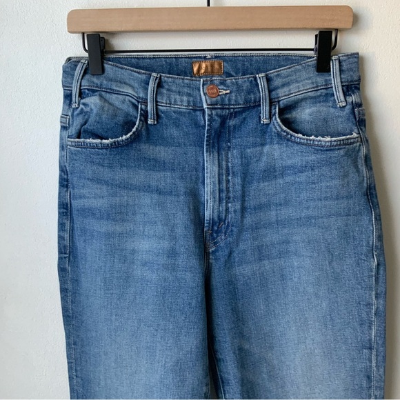 MOTHER Jeans Hustler Ankle Flare Blue Size 29 - Picture 4 of 13